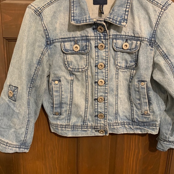 Drop Denim Jean Jacket - Picture 3 of 4